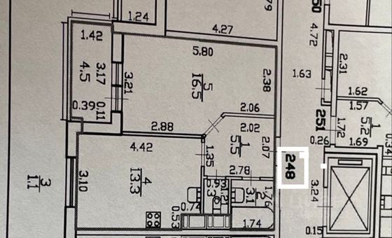 Продажа 1-комнатной квартиры 39 м², 8/10 этаж