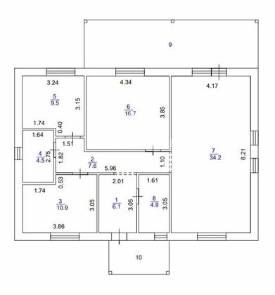 Продажа дома, 125 м², с участком 9 соток