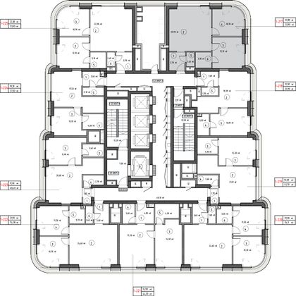 Продажа 2-комнатной квартиры 53,9 м², 24/53 этаж