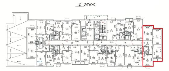 Продажа 3-комнатной квартиры 78,5 м², 2/18 этаж