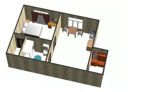 Продажа 1-комнатной квартиры 36 м², 1/2 этаж