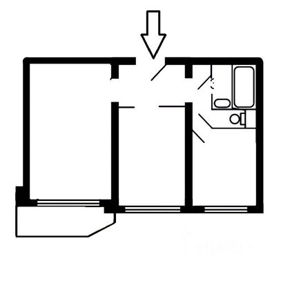 Продажа 2-комнатной квартиры 52 м², 5/17 этаж