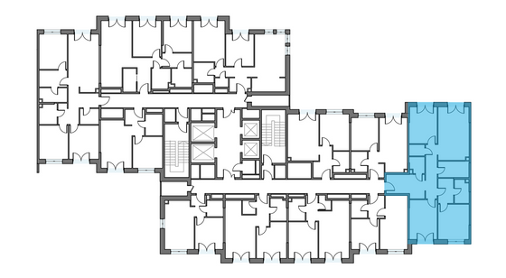 Продажа 3-комнатной квартиры 99,7 м², 13/28 этаж