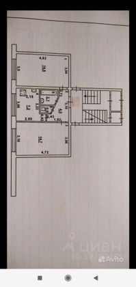 Продажа 2-комнатной квартиры 43,5 м², 1/5 этаж