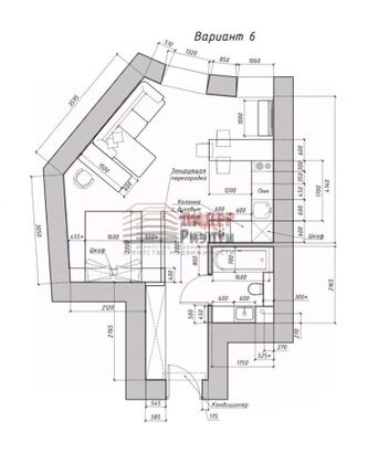 Продажа квартиры-студии 36,3 м², 25/26 этаж