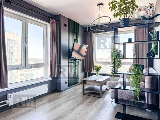 Продажа 1-комнатной квартиры 39,9 м², 21/24 этаж
