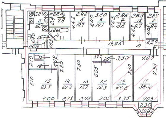 Продажа 1 комнаты, 11 м², 2/4 этаж