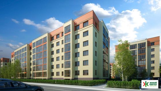 Продажа 1-комнатной квартиры 43,9 м², 4/6 этаж