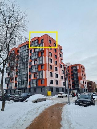 Продажа 2-комнатной квартиры 54,4 м², 8/8 этаж