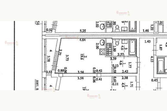 Продажа квартиры-студии 28,8 м², 20/25 этаж