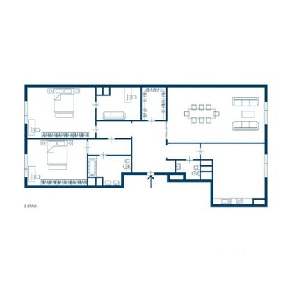 Продажа 3-комнатной квартиры 110 м², 3/13 этаж