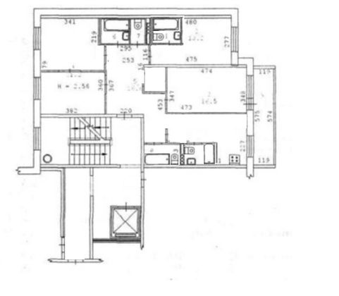 Продажа 4-комнатной квартиры 82,4 м², 3/9 этаж