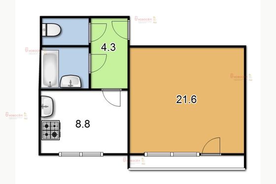 Продажа дома, 105 м², с участком 11 соток