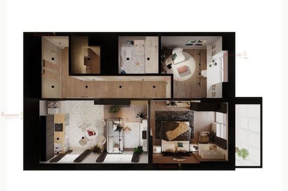 Продажа 2-комнатной квартиры 66 м², 30/30 этаж