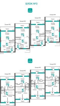 Продажа 3-комнатной квартиры 132,4 м², 1/3 этаж
