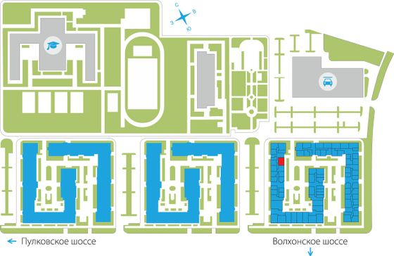 57,9 м², 2-комн. квартира, 1/5 этаж