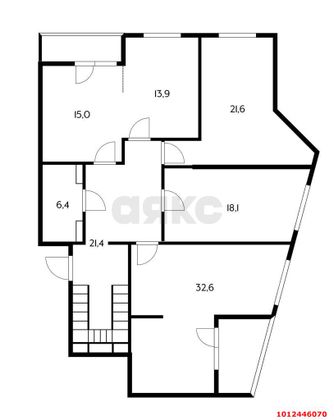 Продажа многокомнатной квартиры 267 м², 24/25 этаж