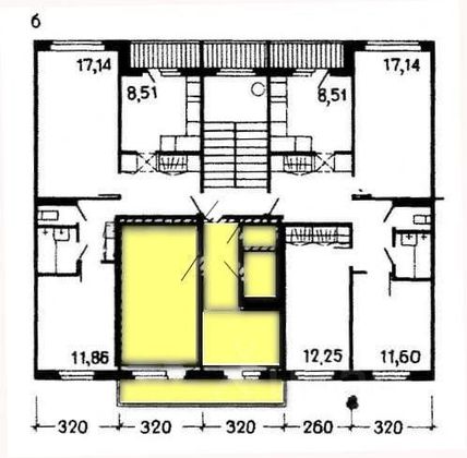 Продажа 1-комнатной квартиры 33,1 м², 4/5 этаж