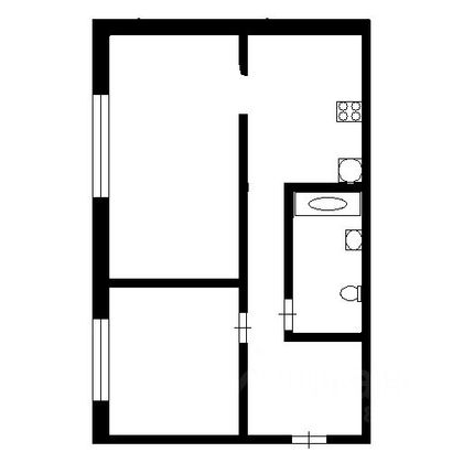 Продажа 3-комнатной квартиры 62,6 м², 1/5 этаж
