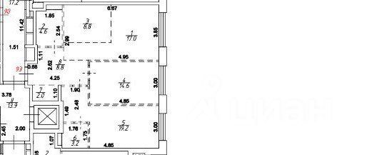 Продажа 3-комнатной квартиры 78,2 м², 10/13 этаж