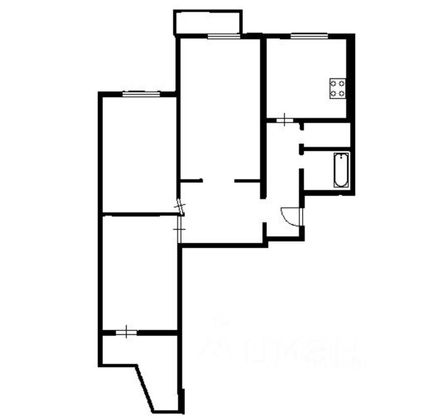 Продажа 3-комнатной квартиры 76 м², 12/16 этаж