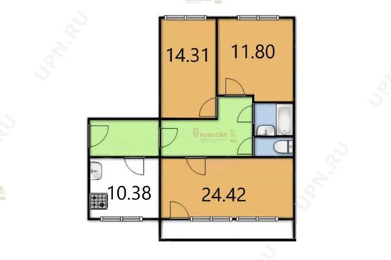 Продажа 3-комнатной квартиры 78 м², 11/12 этаж