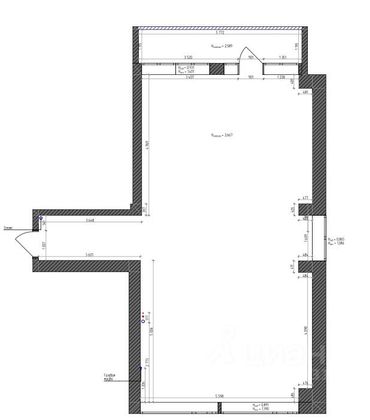 Продажа квартиры со свободной планировкой 75 м², 12/16 этаж