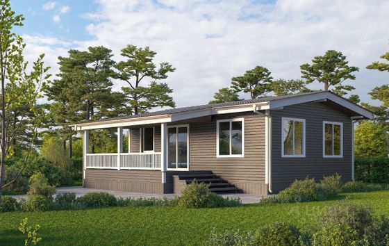 Продажа дома, 76 м², с участком 8 соток