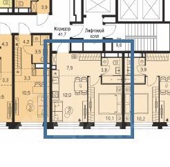 Продажа 1-комнатной квартиры 33,1 м², 15/26 этаж