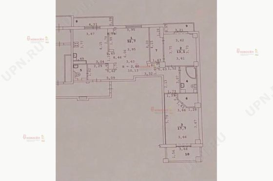 Продажа 3-комнатной квартиры 99 м², 5/19 этаж