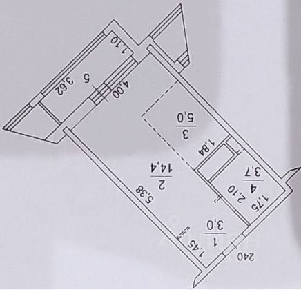 Продажа квартиры-студии 28 м², 4/25 этаж