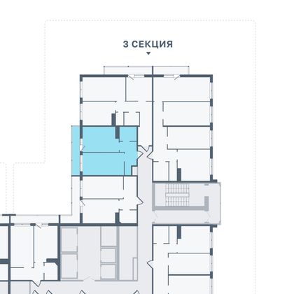 Продажа 1-комнатной квартиры 33,5 м², 15/22 этаж