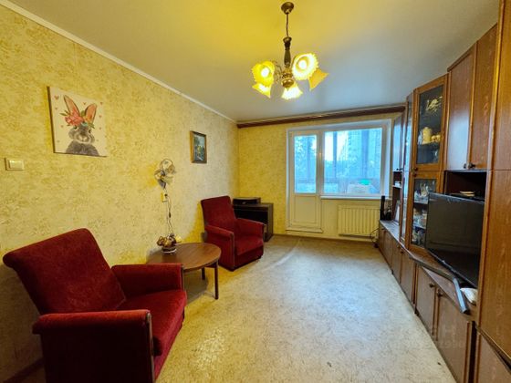 Продажа 1-комнатной квартиры 38,6 м², 4/12 этаж