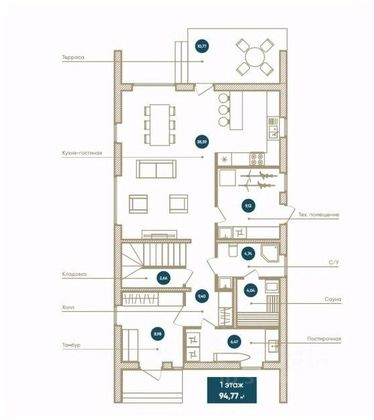 Продажа дома, 173,3 м², с участком 6 соток