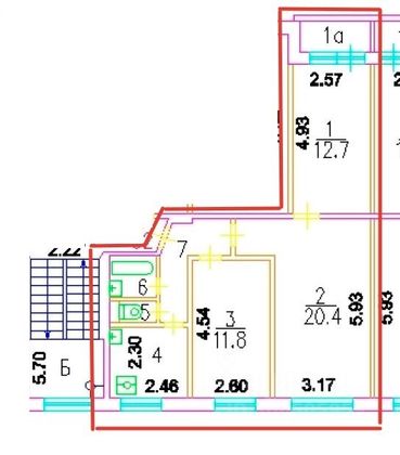 Продажа 3-комнатной квартиры 59 м², 4/9 этаж