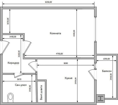 Продажа 1-комнатной квартиры 38,1 м², 5/12 этаж