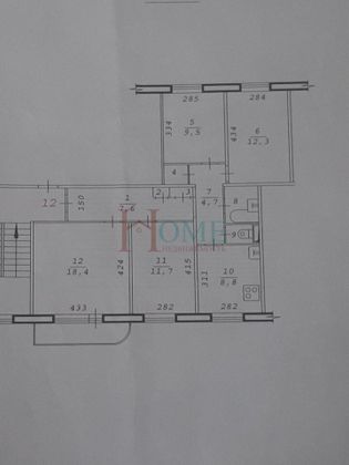 Продажа 4-комнатной квартиры 78,2 м², 3/10 этаж