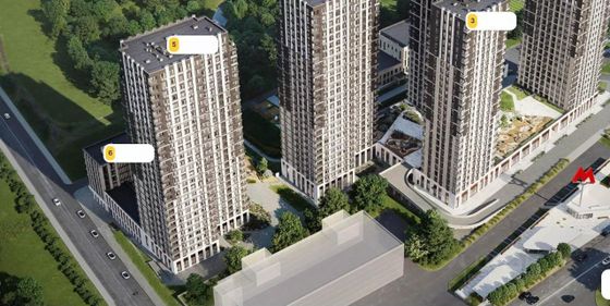 Продажа 2-комнатной квартиры 46,4 м², 4/26 этаж