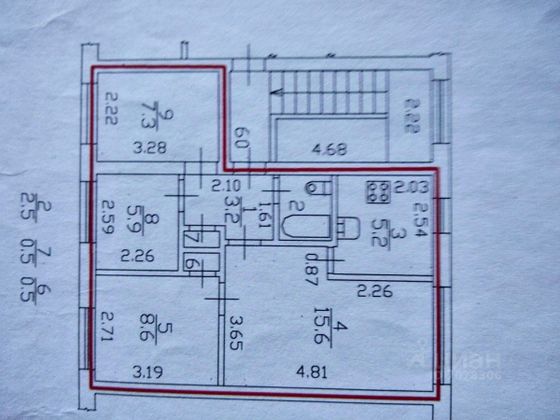 Продажа 4-комнатной квартиры 50 м², 5/5 этаж