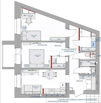 Продажа 3-комнатной квартиры 63 м², 2/4 этаж