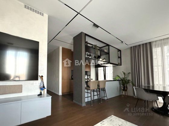 Продажа 2-комнатной квартиры 87,3 м², 10/44 этаж