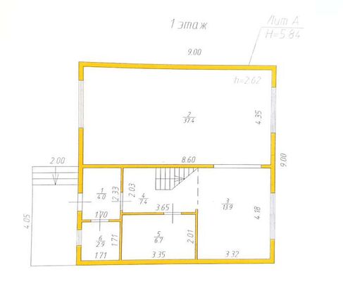 142,6 м², дом, с участком 5,8 сотки