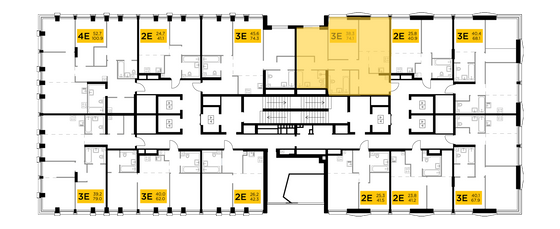 Продажа 3-комнатной квартиры 74,1 м², 21/33 этаж