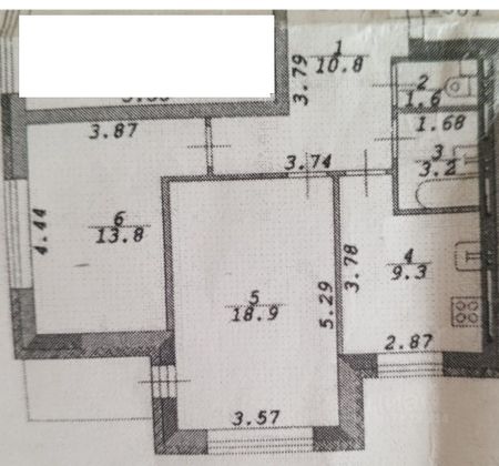 Продажа 2-комнатной квартиры 60 м², 15/17 этаж