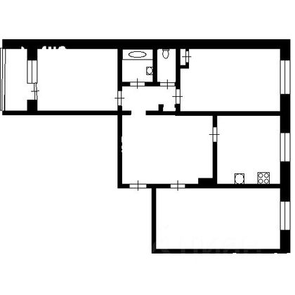 Продажа 3-комнатной квартиры 72 м², 10/10 этаж