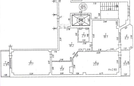 Продажа 3-комнатной квартиры 106,1 м², 10/11 этаж