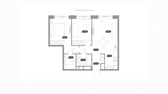 Продажа 2-комнатной квартиры 67 м², 9/14 этаж