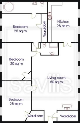 Аренда 4-комнатной квартиры 206 м², 3/6 этаж