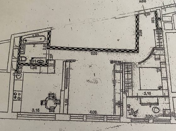 Продажа 2-комнатной квартиры 56 м², 16/31 этаж