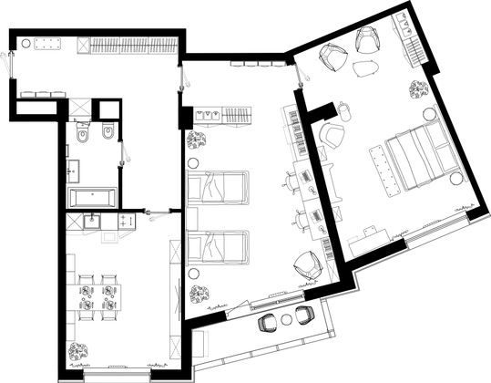 124 м², 3-комн. квартира, 15/20 этаж